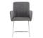 Chaise Lot De 2 Gris Pu