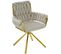 Chaise Beige En Velours