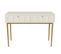 Table console Avec 2 Tiroirs 76.5 X 100 X 45 Cm Blanc