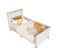 Lit Enfant 90x200cm Avec USB Lin Beige