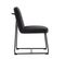 Lot De 2 Chaises En Velours Avec Structure En Métal Noir