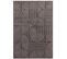 Tapis de salon design WIRE - Gris Anthracite - 160x230 Cm