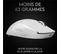 Souris Gaming Sans Fil G Pro X Superlight 16.000 Dpi Blanc