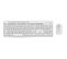 Clavier Mk295 Silent Wireless Combo Clavier Rf Sans Fil Qwertz Allemand Blanc