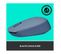 M171 Souris Sans Fil 2,4 Ghz Avec Minirécepteur Usb, Suivi Optique, Ambidextre  Bleu Gris