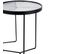 Lot De 2 Tables D'appoint "mona" 55cm Noir et Blanc