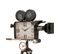 Horloge Design Sur Pied "camera" 153cm Noir