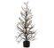 Plante Artificielle "arbre et Feuilles" 71cm Noir et Or