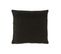 Coussin Carré Déco "miroir" 45x45cm Noir