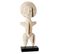 Statue Déco En Bois "alba" 57cm Blanc