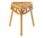 Tabouret En Rotin "triangulaire" 42cm Naturel