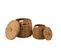 Lot De 2 Paniers De Rangement "maurice" 49cm Naturel