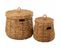 Lot De 2 Paniers De Rangement "maurice" 49cm Naturel