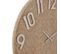 Horloge Murale Design "rotin" 90cm Naturel