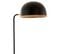 Lampadaire Design En Métal "evy" 130cm Noir