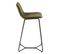 Chaise De Bar Design "laurent" 103cm Vert