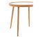 Table Gigogne Design "fuolas" 50cm Naturel