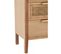 Buffet 3 Tiroirs En Bois "nivelo" 62cm Naturel