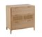 Buffet 3 Tiroirs En Bois "nivelo" 90cm Naturel