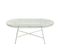 Table Basse De Jardin "celeste" 90cm Blanc