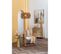 Fauteuil Design En Rotin "casablanca" 65cm Naturel