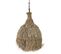 Lampe Suspension Design "twist" 75cm Naturel