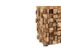 Tabouret Table D'appoint Carré En Teck Naturel L30 - Moorea