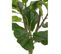 Plante Artificielle En Pot "ficus" 129cm Vert et Noir