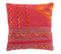 Coussin Déco "joyeux Ethnic" 45x45cm Rose et Violet