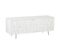 Buffet 4 Tiroirs et 2 Portes "remina" 150cm Blanc et Or