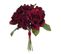 Bouquet De Fleurs Artificielles "roses" 25cm Rouge