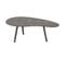 Table Basse Design "goutte" 90cm Noir