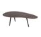 Table Basse Design "goutte" 120cm Marron
