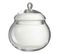 Bocal En Verre Design "boule" 23cm Transparent