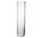 Vase Design En Verre "buis" 68cm Transparent