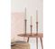 Lot De 3 Tables Gigognes "obi" 56cm Vieux Rose