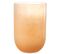 Vase Design En Verre "corrie" 36cm Corail