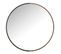 Miroir Mural Rond "alicia" 40cm Noir