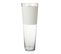 Vase Déco En Verre "delph" 70cm Transparent et Blanc