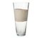 Vase Déco En Verre "delph" 45cm Transparent et Beige