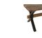 Table De Ferme Industriel En Bois Et Pieds Croisés Métal L180 - Marie