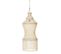 Lampe Suspension Coquillage "lisa" 128cm Naturel