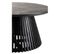 Table Basse Design En Bois "vincent" 90cm Noir