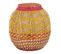 Vase Déco Tressé Bambou "léandro" 27cm Naturel