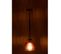 Lampe Suspension En Verre "fiona" 160cm Rouge