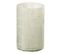 Vase Design En Verre "mosaïque" 20cm Gris Clair