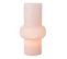 Vase Design Ligne et Boule "octave" 40cm Rose