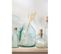 Vase Cylindrique Design "anse" 25cm Transparent