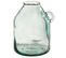 Vase Cylindrique Design "anse" 25cm Transparent