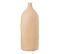 Vase Poterie Bouteille "enya" 40cm Beige